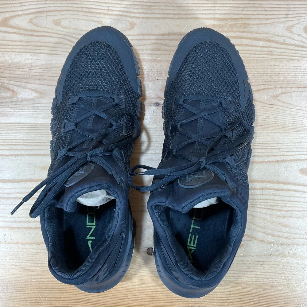 Nike Free Metcon 4 Shoe Black Mens 14 NFL New England Patriots Issued CT3886-007